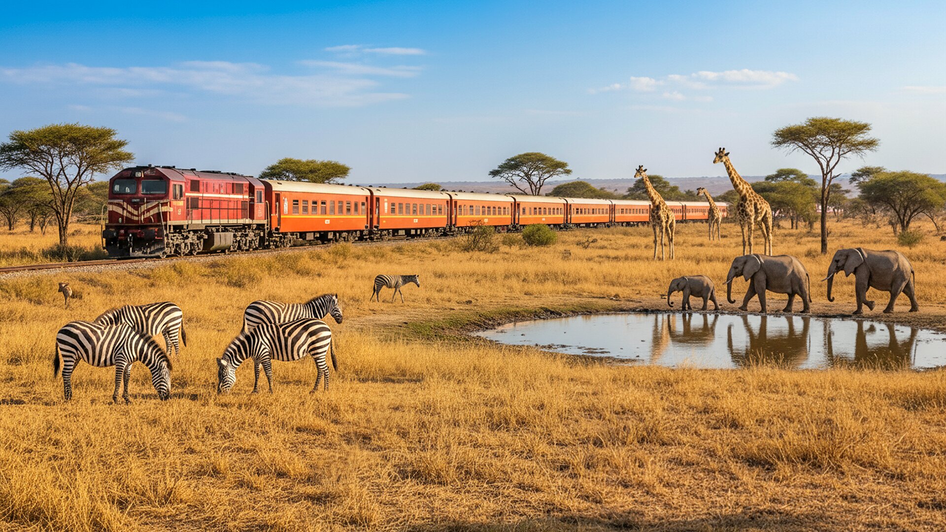 46-Hour Wildlife Train Journey: Africa's Best Safari Alternative ...